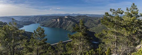 Embalse d'Arenós desde el Morrón Rafting Montanejos Dinamic Adventure
